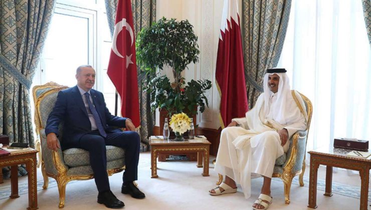Cumhurbaşkanı Erdoğan’ın Katar temasları sürüyor