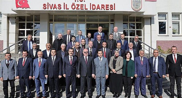 Sivas Belediye Başkanı Hilmi Bilgin İl Genel Meclisine konuk Oldu