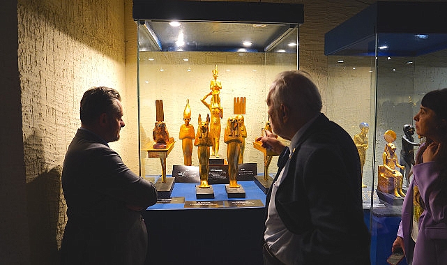 Olağanüstü bir Antik Mısır deneyimi sunan 'Tutankhamun, Çocuk Firavunun Hazineleri’ sergisi Ankara’da açıldı
